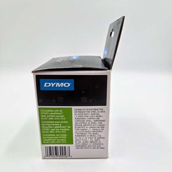 DYMO Label Writer Shipping Labels 2 5/16” x 4” White 300 Labels/Roll 30256 New - Picture 5 of 10